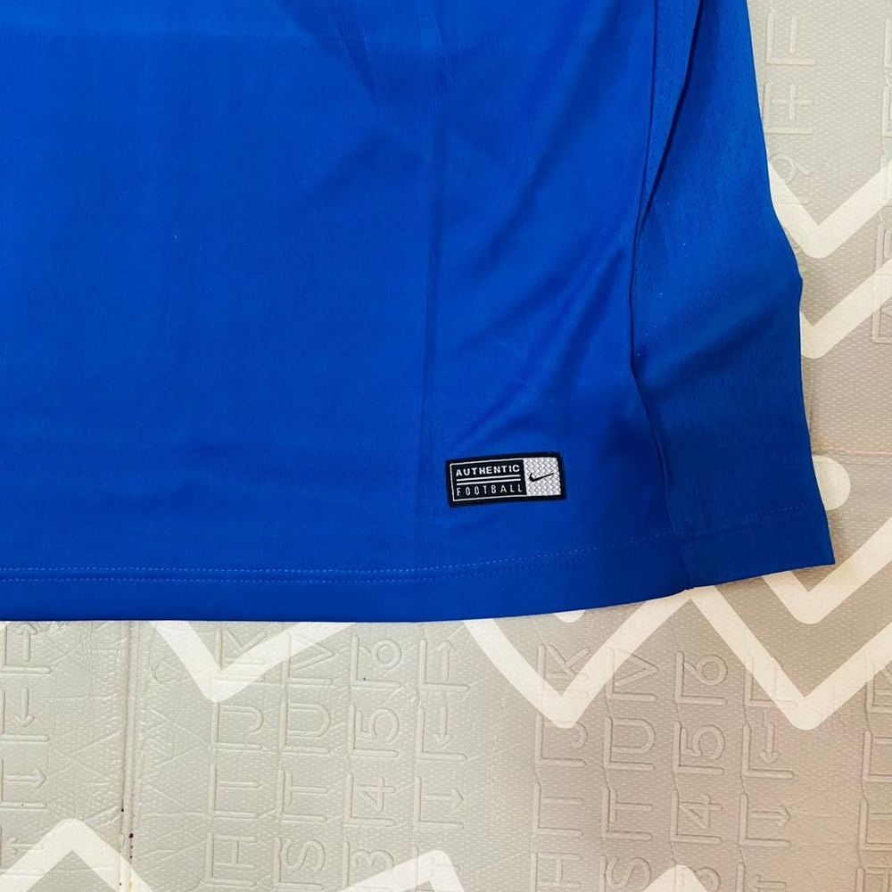 Nike brasil Brazil blue training pre match soccer jersey - Picture 2 of 4